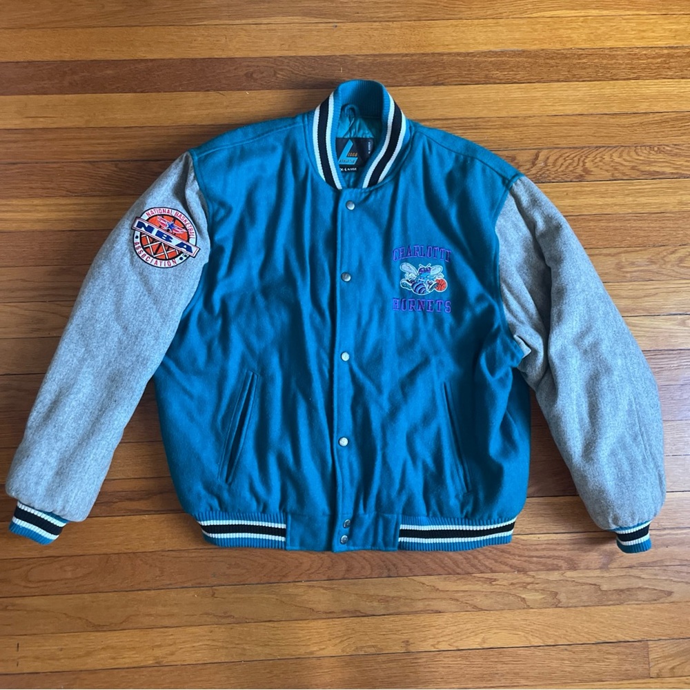Charlotte Hornets varsity jacket
